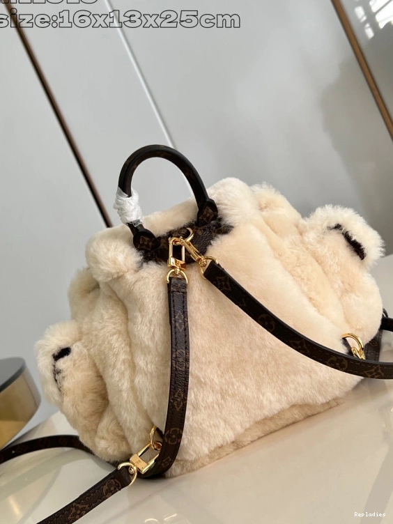 Fake Louis Bags Nano Teddy Louis Vuitton Backpack Ski 0810